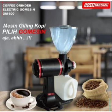 GRINDER COFFEE GOMESIN GM 800 MESIN GILING BIJI KOPI OTOMATIS