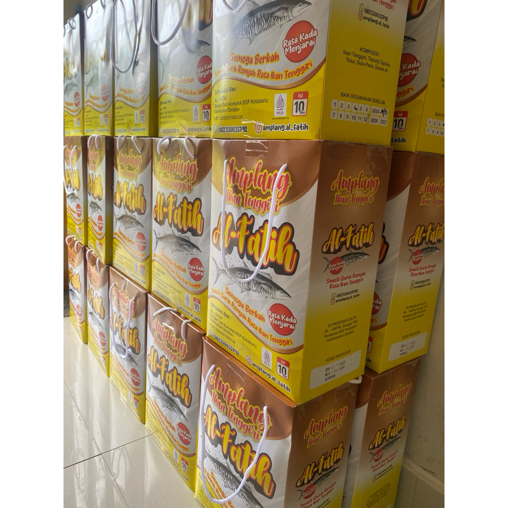 

Amplang Alfatih Box isi 10 @ 80gr