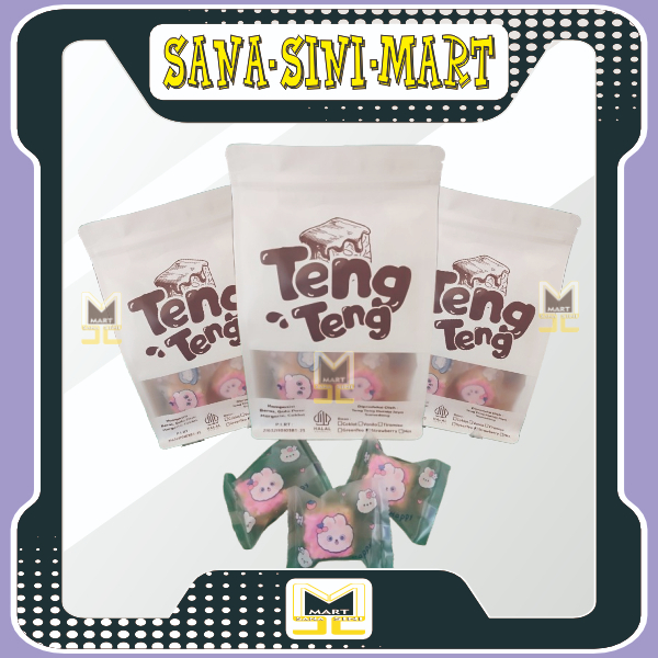 

Kue Teng-teng (Jipang Beras) Varian Rasa Coklat Strawberry