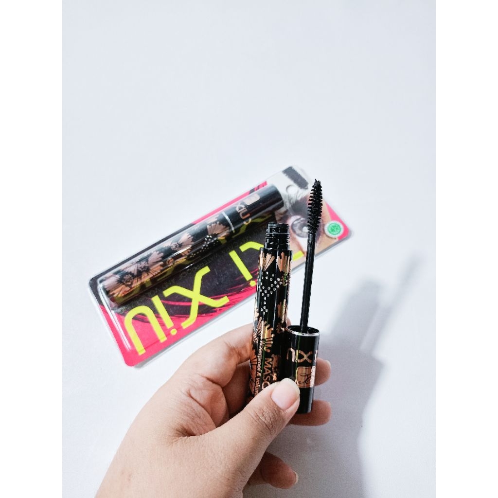 XIU-XIU MASCARA BLACK WATERPROOF/ MASCARA MURAH ORIGINAL