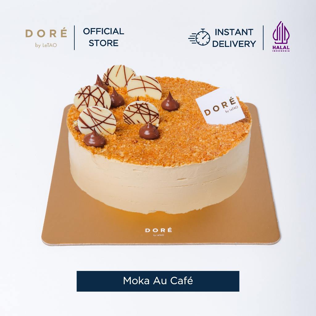 

DORE by LeTAO Moka Au Cafe - Kue Ulang Tahun