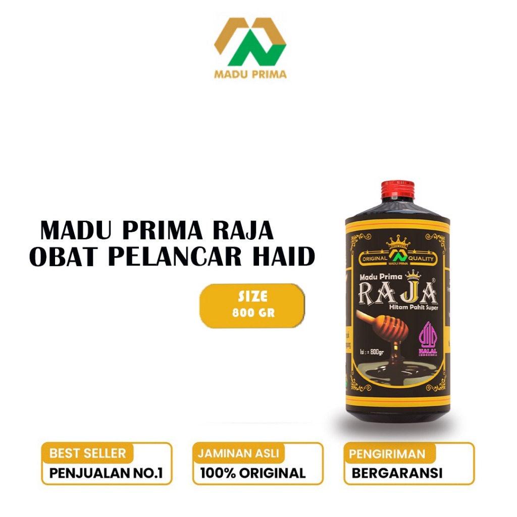 

Madu Pahit Asli - BPOM & HALAL MUI Madu Pelancar haid, Promil, Atasi Kista, Miom, Keputihan 800gr