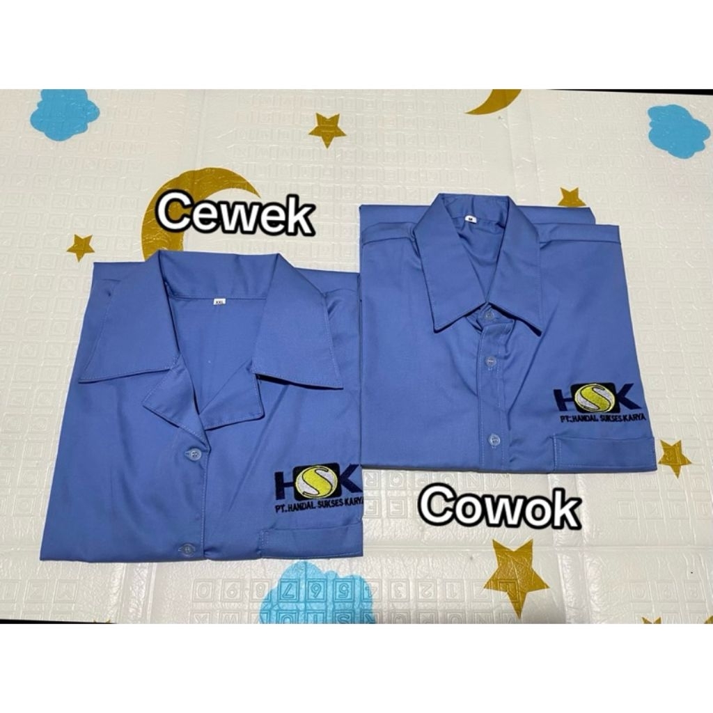 BAJU SERAGAM PABRIK HSK baju kerja seragam pabrik garment