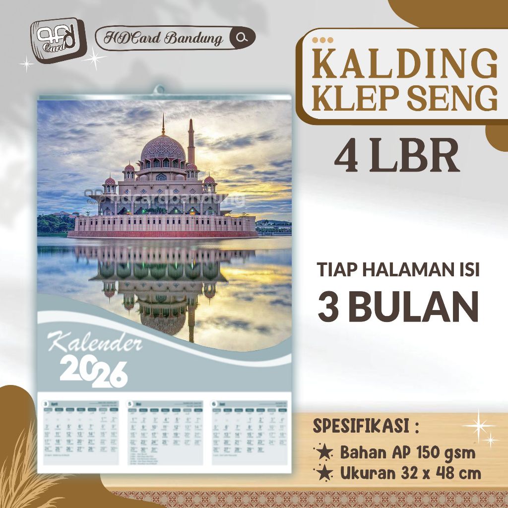 

Kalender Dinding Finishing Klep Seng Pt.2