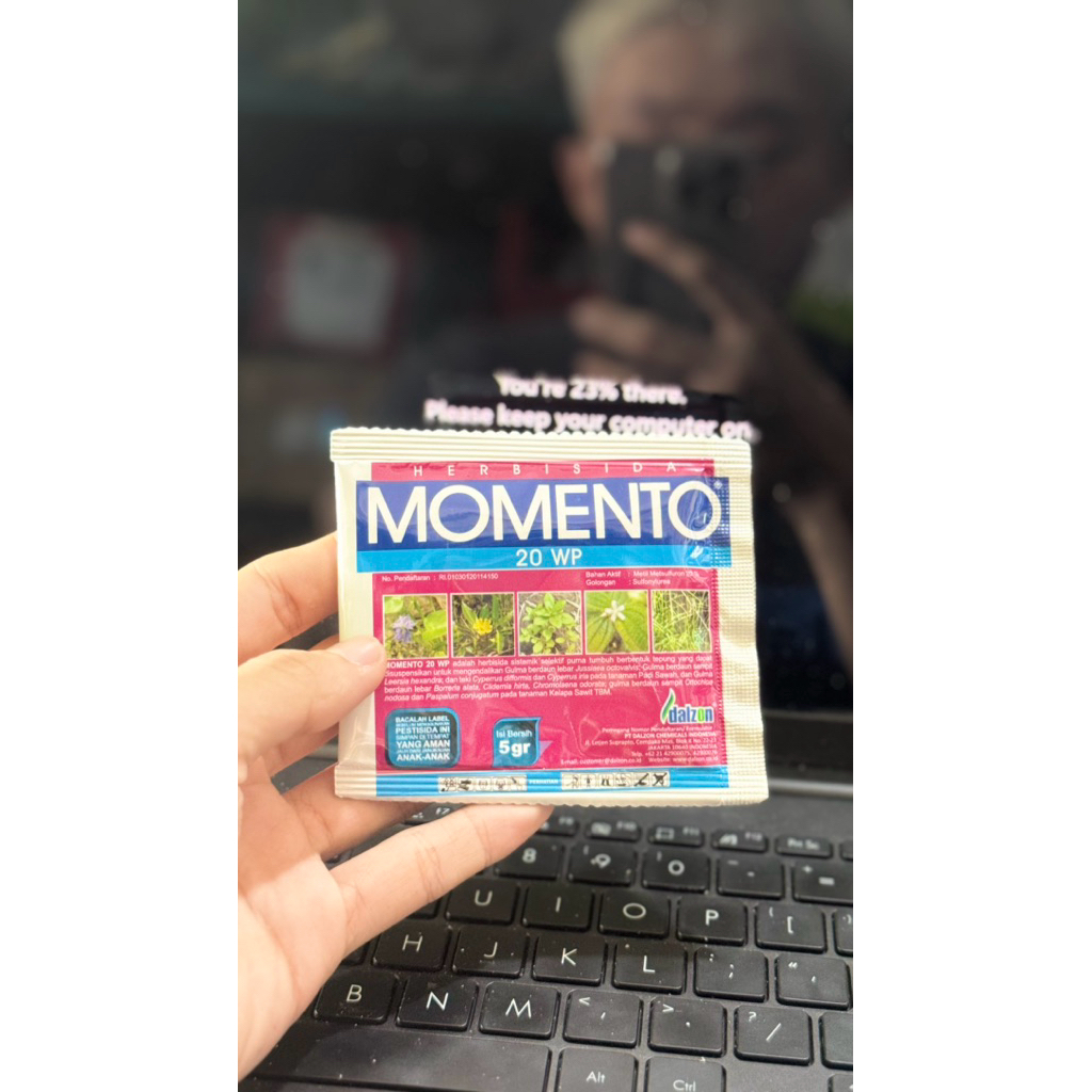 HERBISIDA MOMENTO 20 WP 5 GRAM