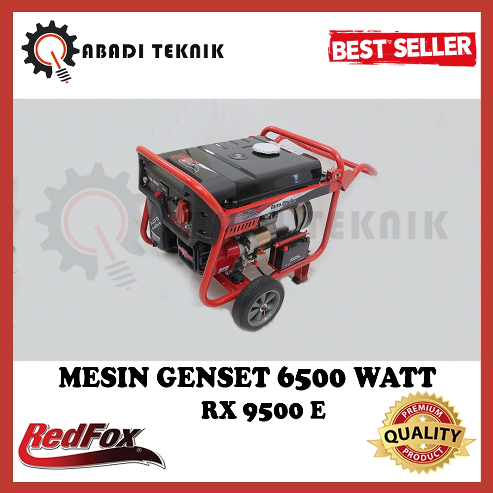 GASOLINE GENERATOR/MESIN GENSET 6500 WATT RX-9500E
