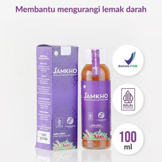 

JAMKHO 1-2 JAM KOLESTEROL TURUN OBAT AMPUH HERBAL JAMU PENURUN KOLESTEROL LEMAK DARAH 100 ML