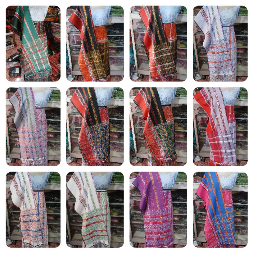 SONGKET SIMARINJAM SISI TENUN SARUNG SELENDANG BATAK MURAH