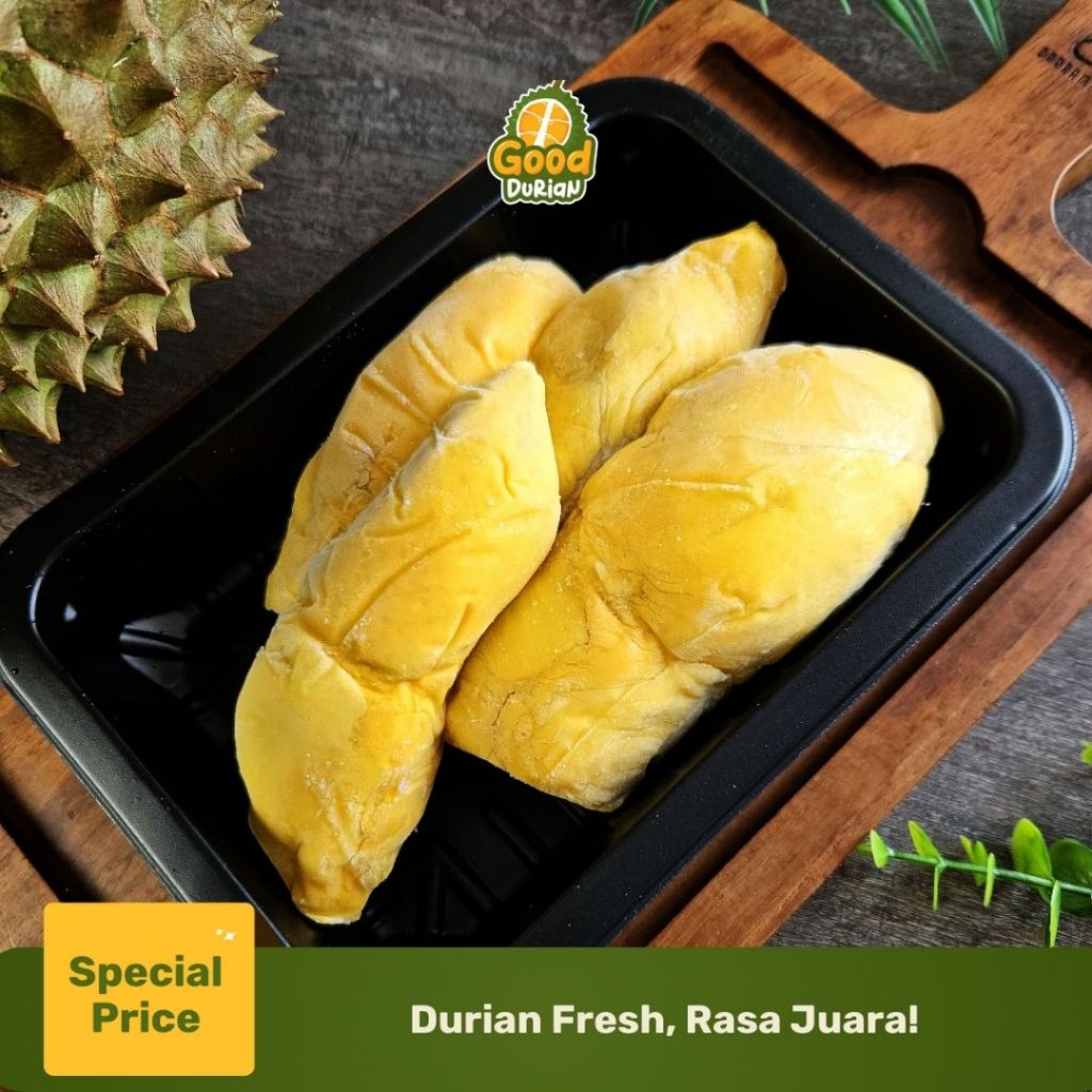 Durian Kupas Frozen Bawor - Bawor Frozen - Good Durian