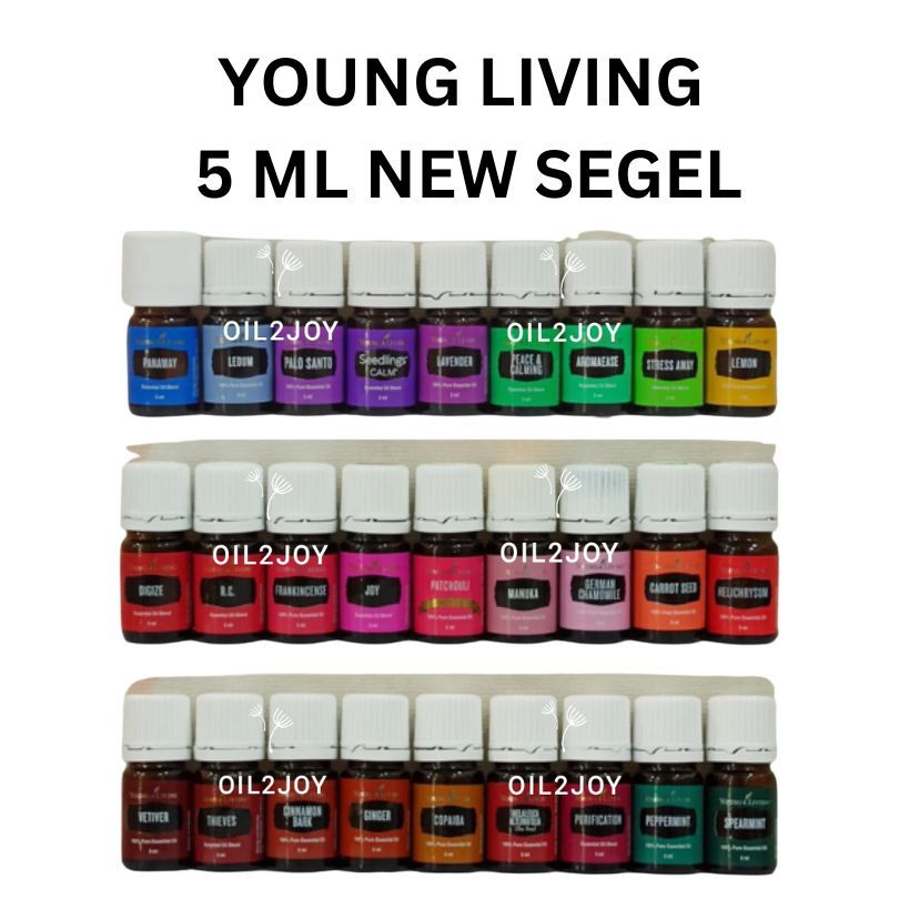 YL 5ml RC Peppermint Lavender Thieves Copaiba Purification Valor Deep Relief White Angelica Young Li