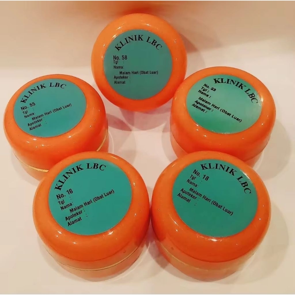 Cream Malam Krim Wajah LBC pencerah no.16,18,55
