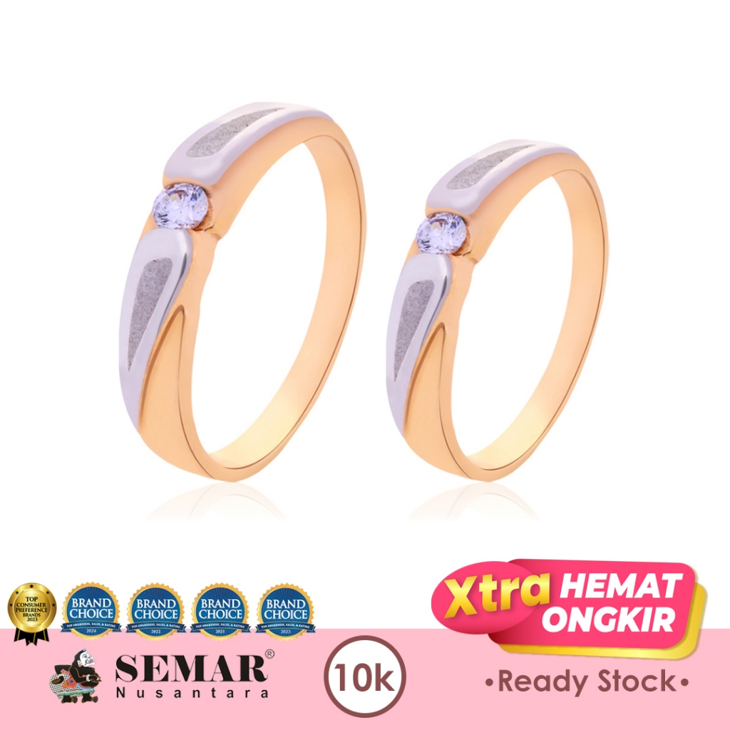 Cincin Emas Celestia Gold Cincin Nikah 10K Semar Nusantara