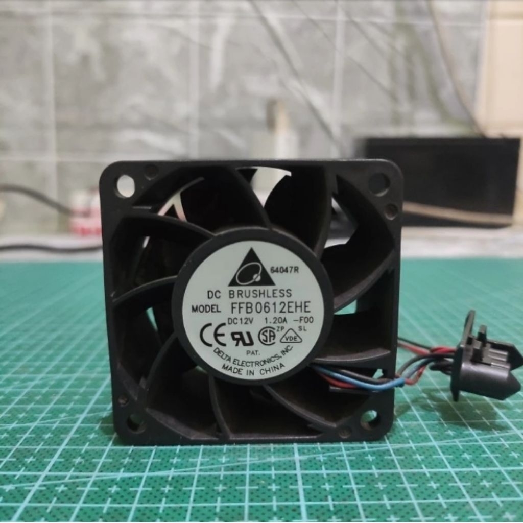 DELTA DC Brushless Fan DC Ball Bearing 6cm Fan DC High speed 12v 1.20A