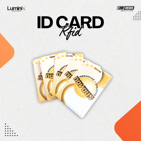 

ID CARD custom printing RFID kantor / kartu absen / Name Tag