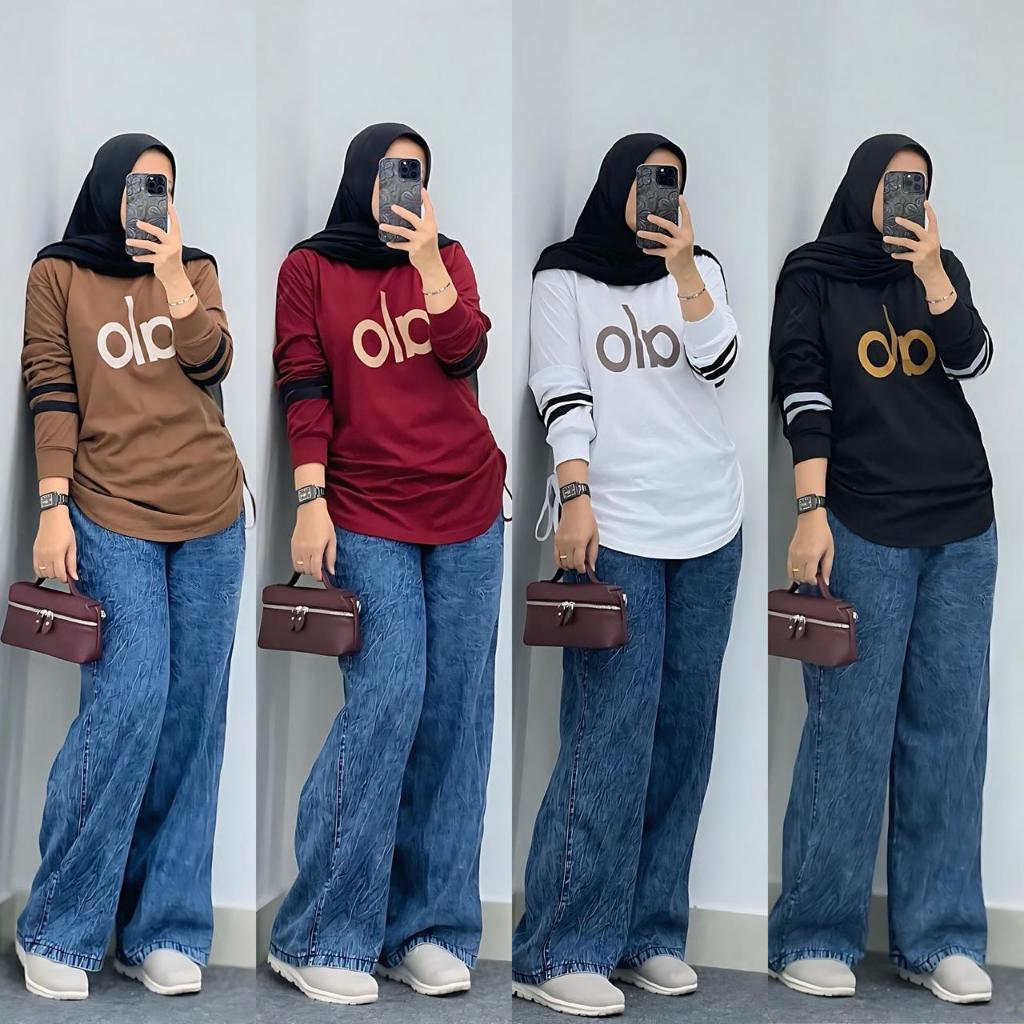 ONE SET TERBARU XL XXL LOLA SET CELANA JEANS CUTBRAY BAJU COMBET 24S OOTD KEKINIAN