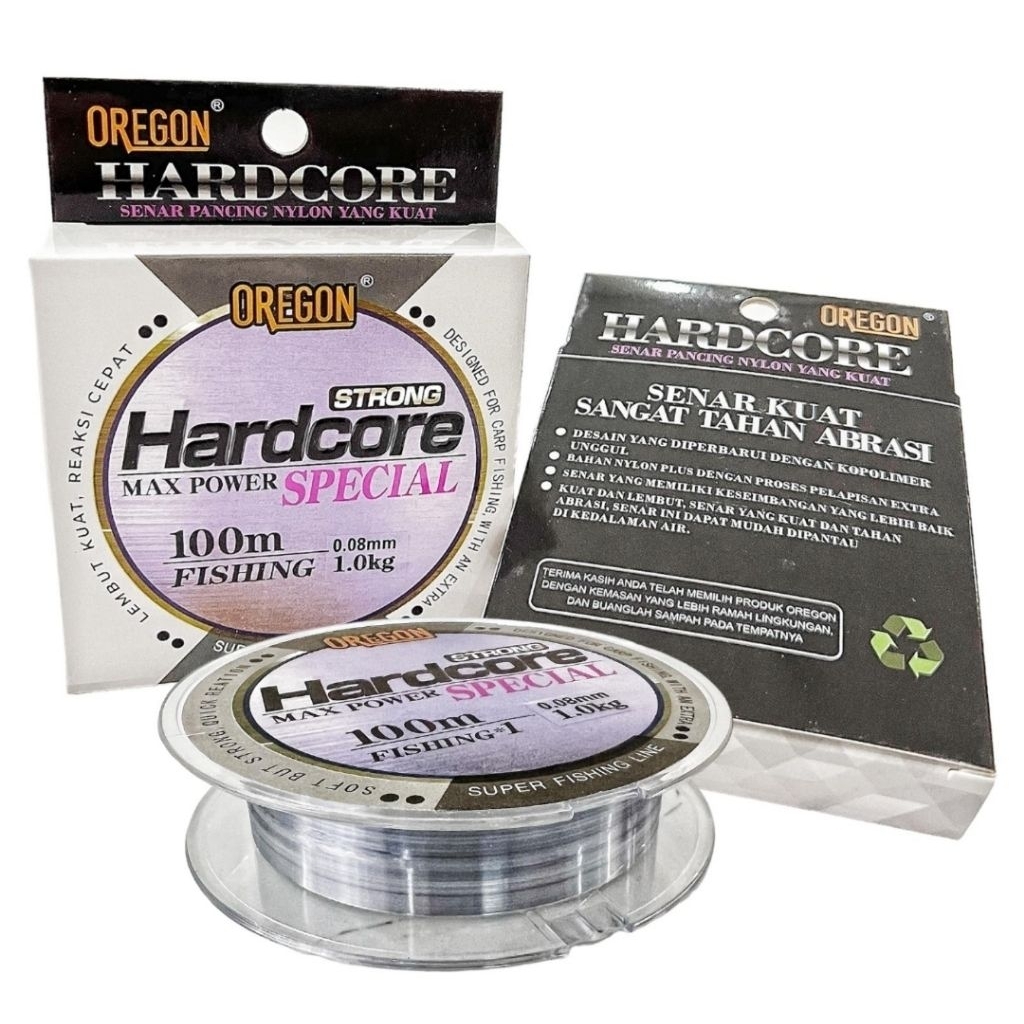 [ GROSIR ] Senar OREGON HARDCORE | Size : 0.06mm - 0.30mm