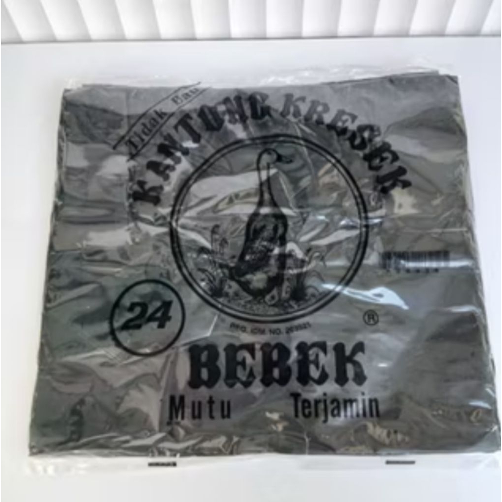 1 ikat Kantong kresek bebek 24