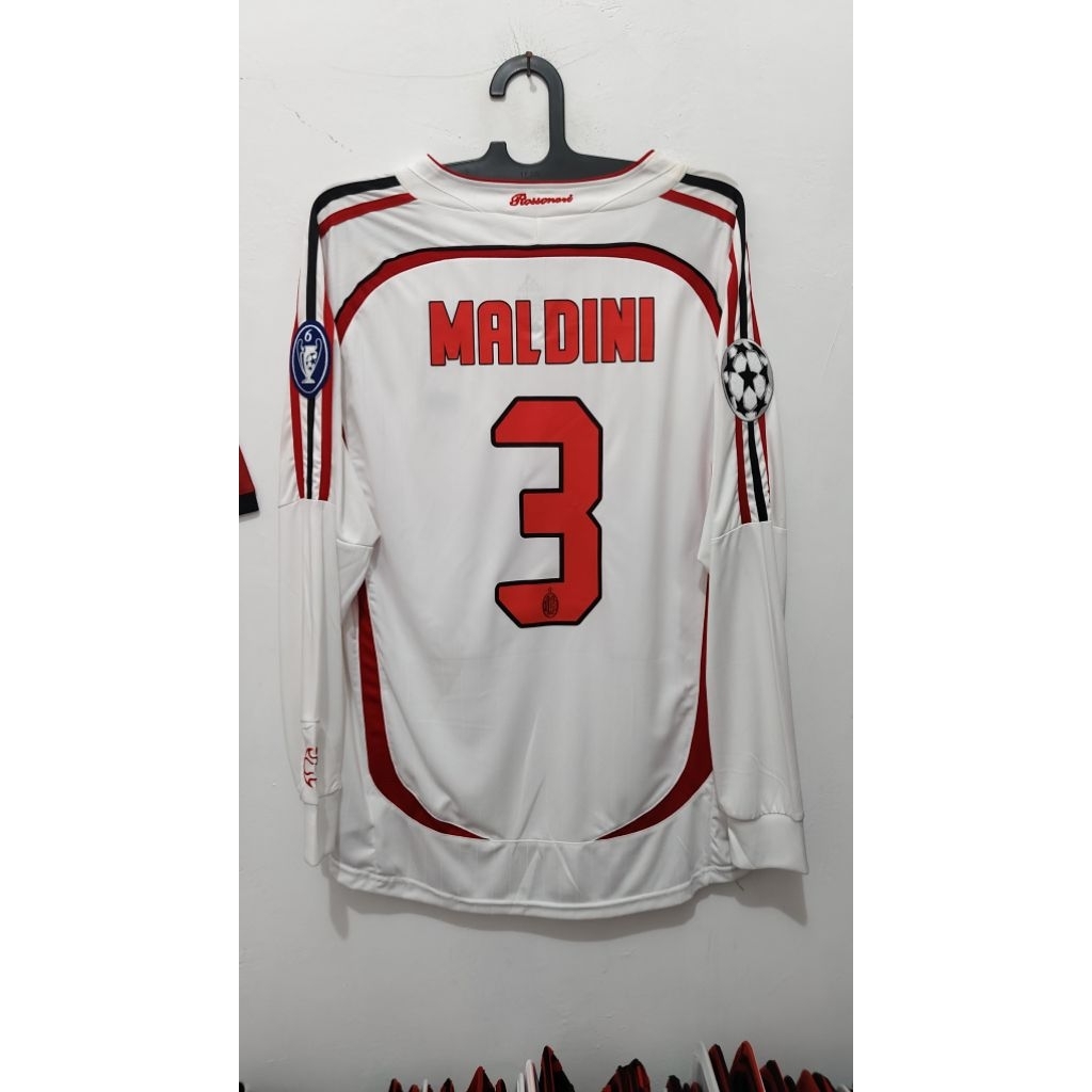 jersey retro Milan Maldini size m