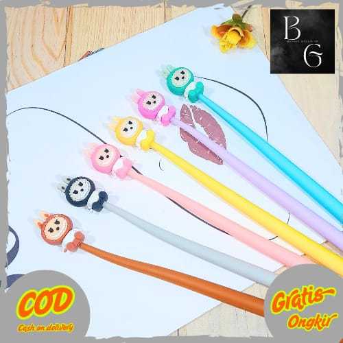 

Pulpen Lentur LABUBU Super LUCU Cute Tinta Hitam Ready 6 Variant Warna / Pen Goyang Labubu Karet Imut Unik Alat Tulis Sekolah Anak Kekinian Favorit Kualitas Terbaik Harga Termurah Bisa Grosir dan COD