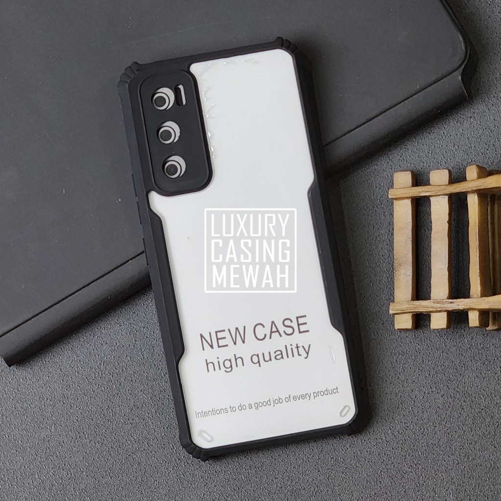 Premium Luxury Case Armor Shockproof Fusion Casing Vivo V20 Vivo V20 SE Vivo V21E 4G Vivo V21 5G Viv