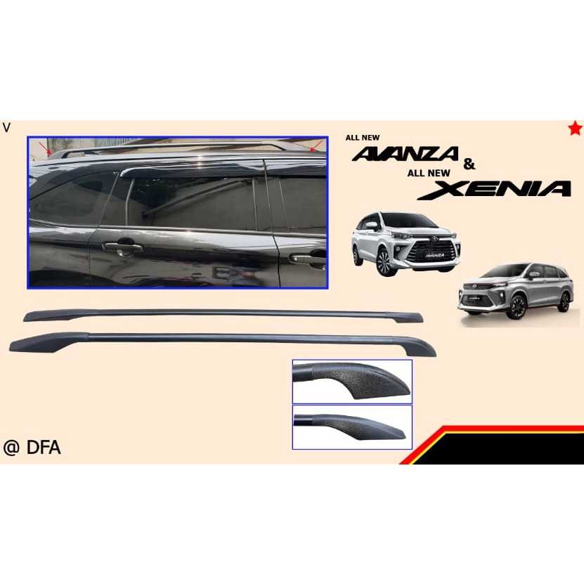 ROOF RAIL VARIASI ATAS ATAP MOBIL MOBIL ALL NEW AVANZA XENIA MODEL LANDCRUSIER 2022 2023 2024 2025