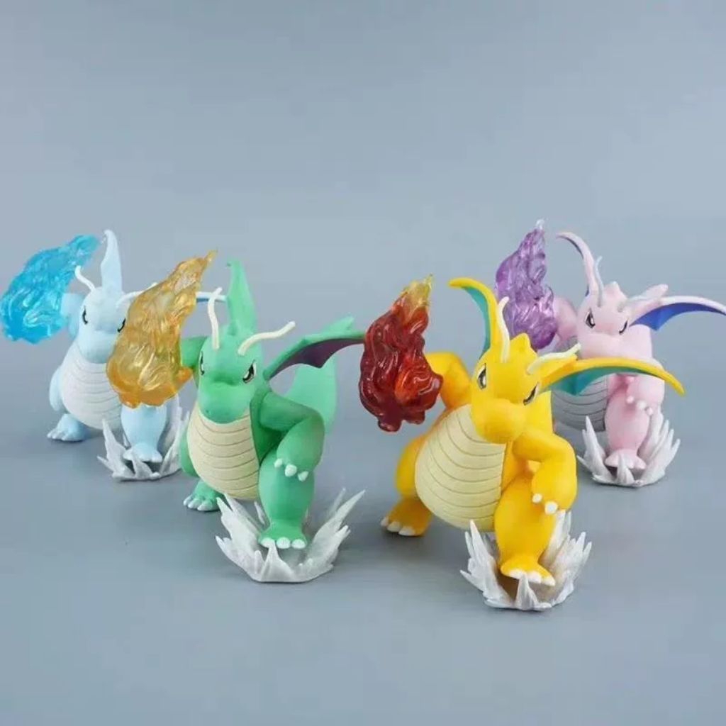 figure / mainan / toys pokemon - Dragonite multi colour