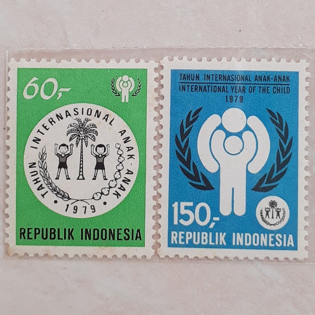 (O) Perangko Indonesia Tahun Anak-Anak Internasional Tahun 1979