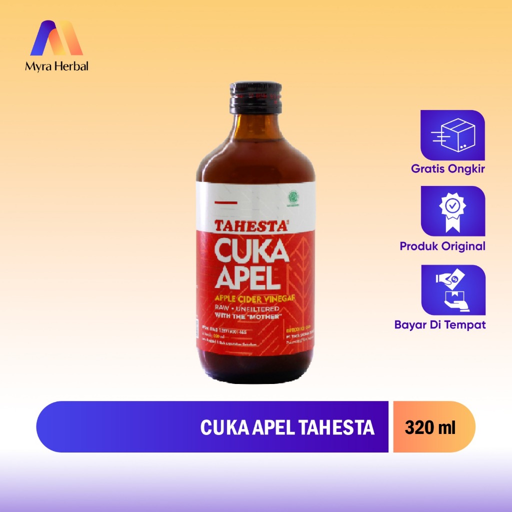 

Tahesta - Cuka Apel Original Tahesta isi 320 ml