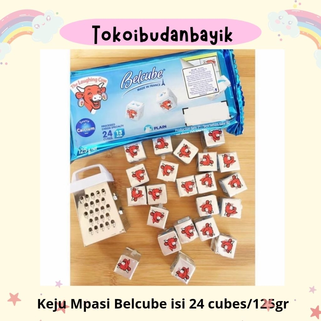 

Belcube Keju Mpasi 125 gr - Belcube isi 24 cubes -