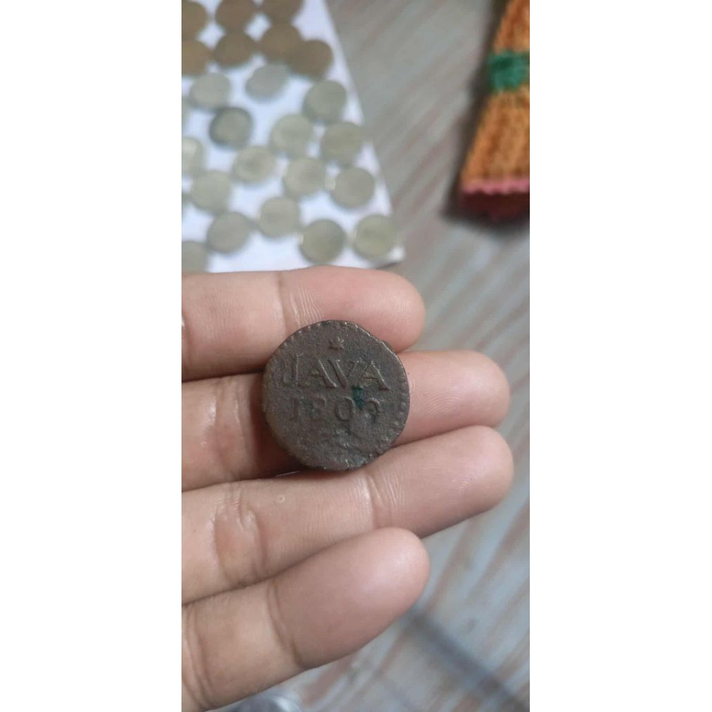 Uang kuno Java 1800