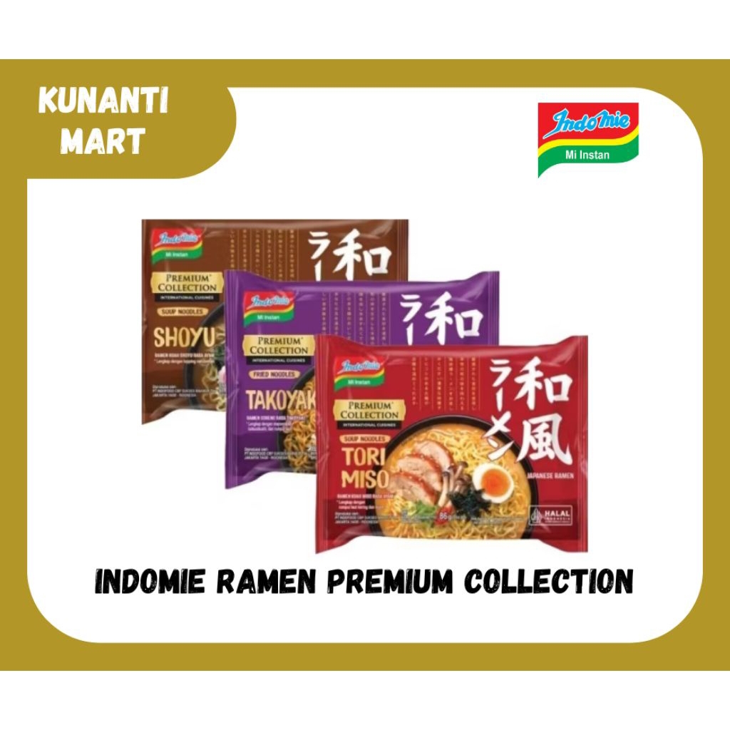 INDOMIE PREMIUM COLLECTION RAMEN