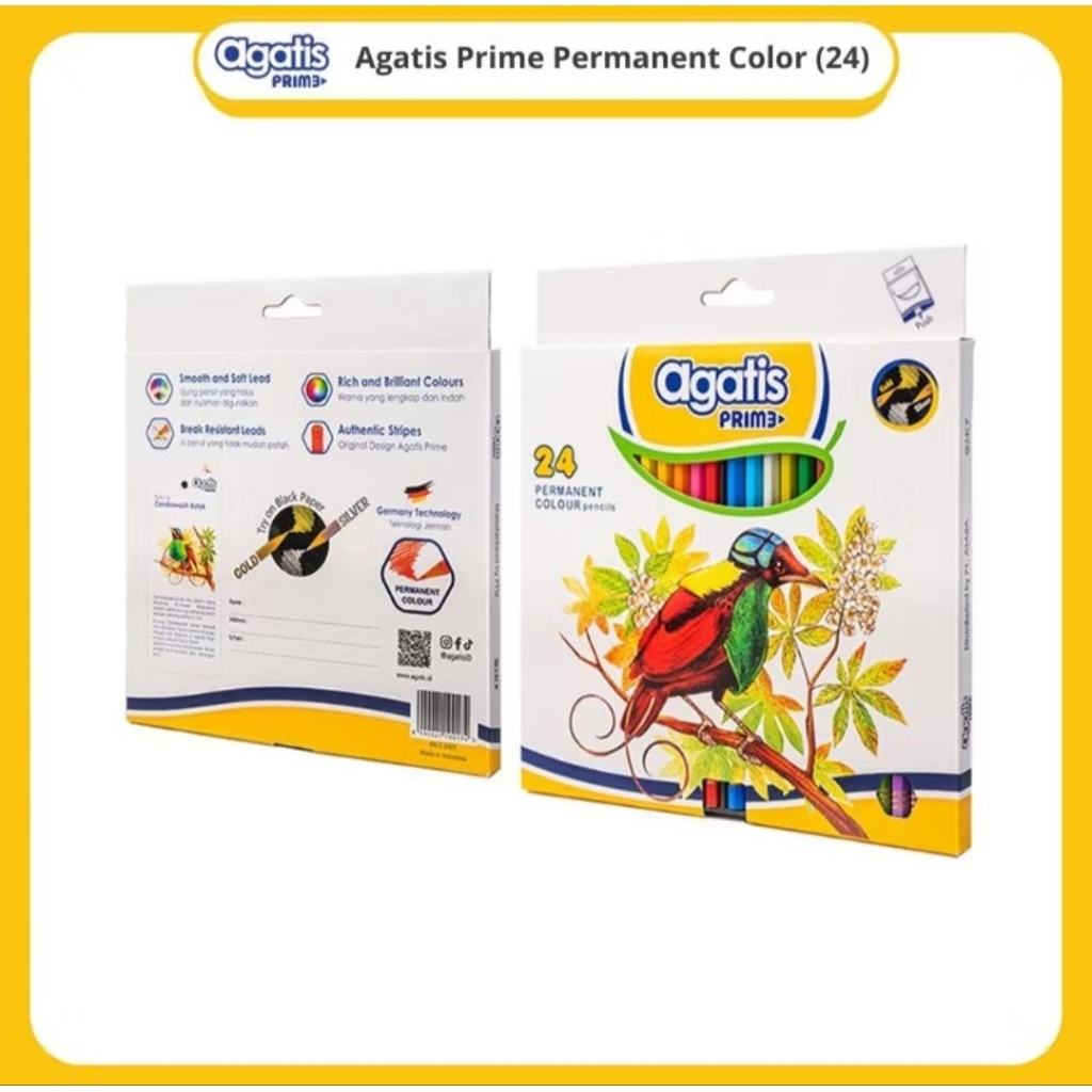 

Pensil Warna/Agatis Prime 24 Warna