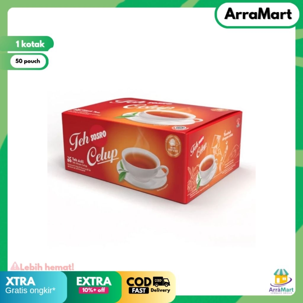 

Teh Celup Sosro 50bags