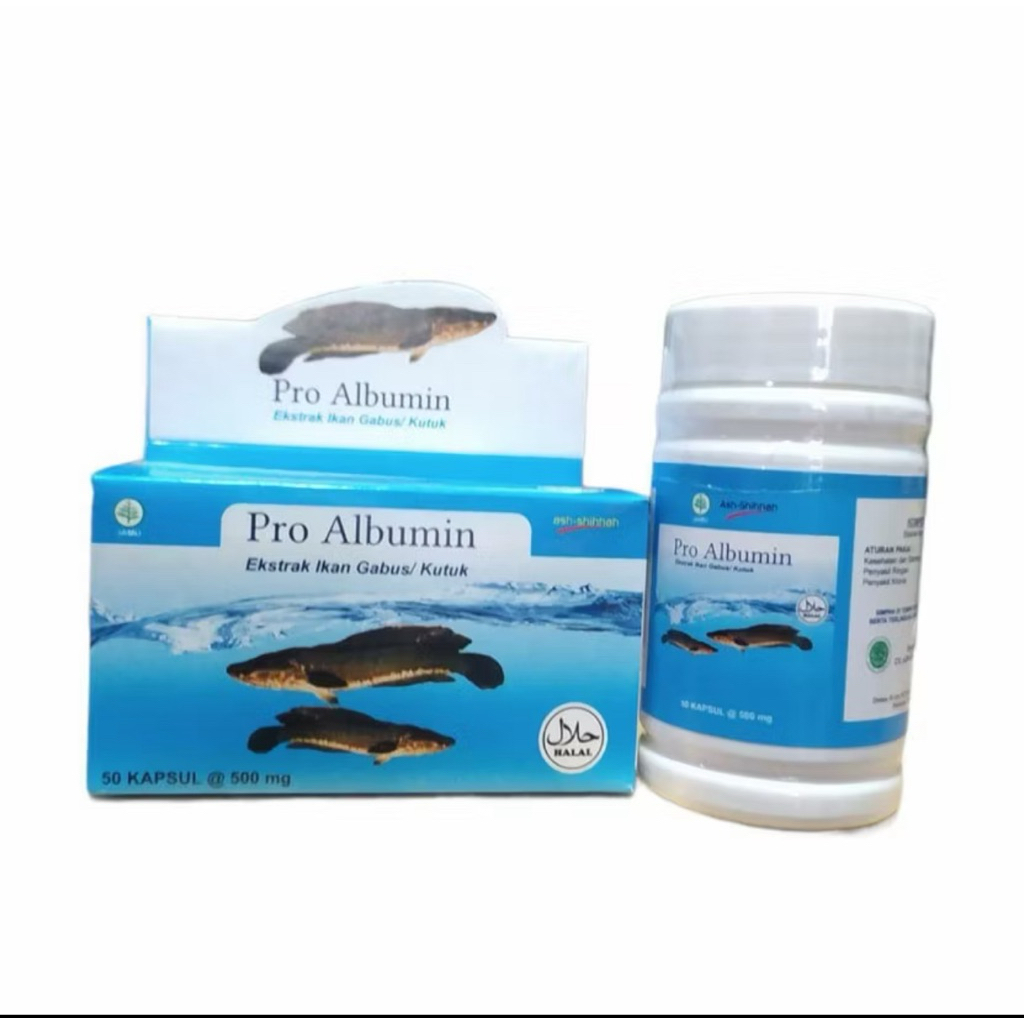 Pro albumin ektrak ikan gabus / Pro Albumin Ektrak Ikan Gabus