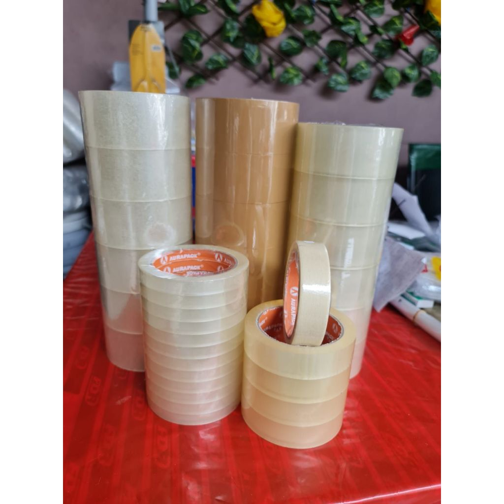 

Lakban Coklat Bening Ecer