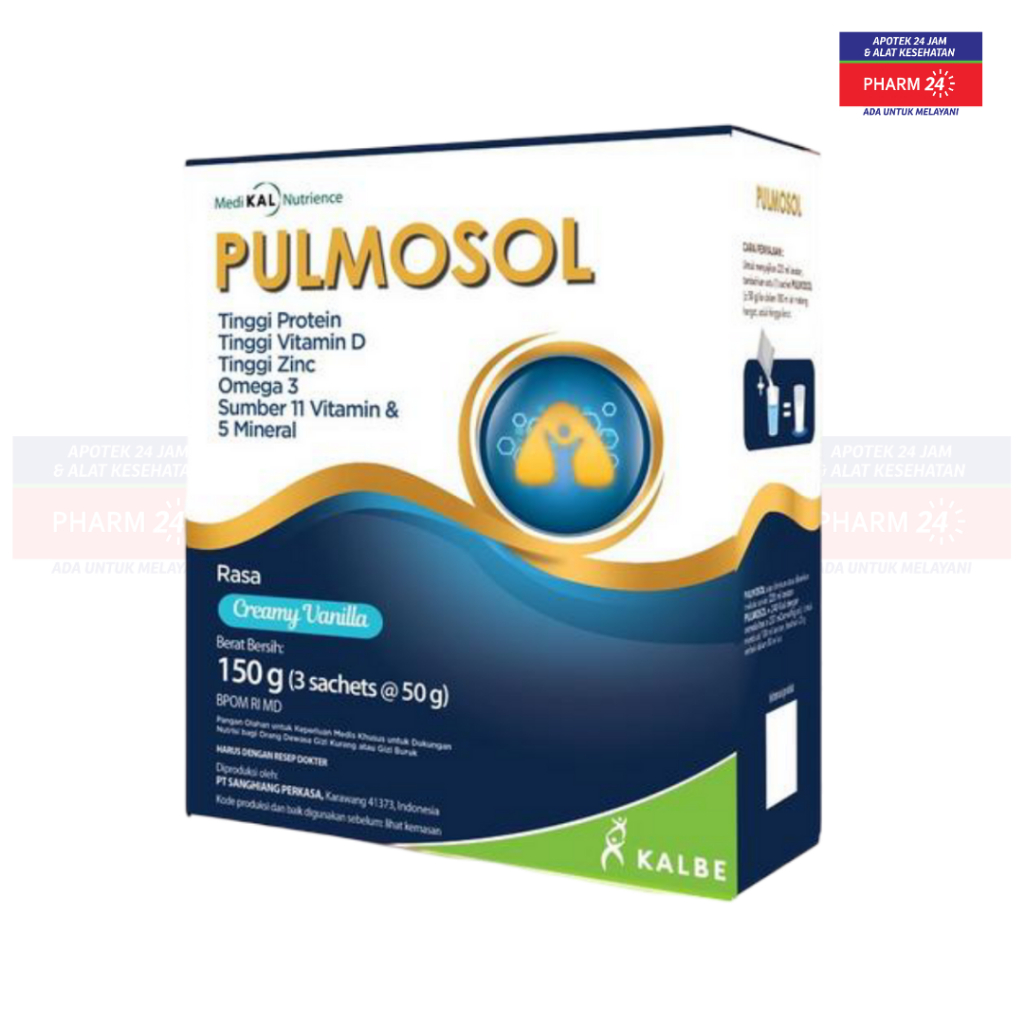 

Pulmosol Creamy Vanilla 150 Gr Susu Khusus Gangguan Pernapasan
