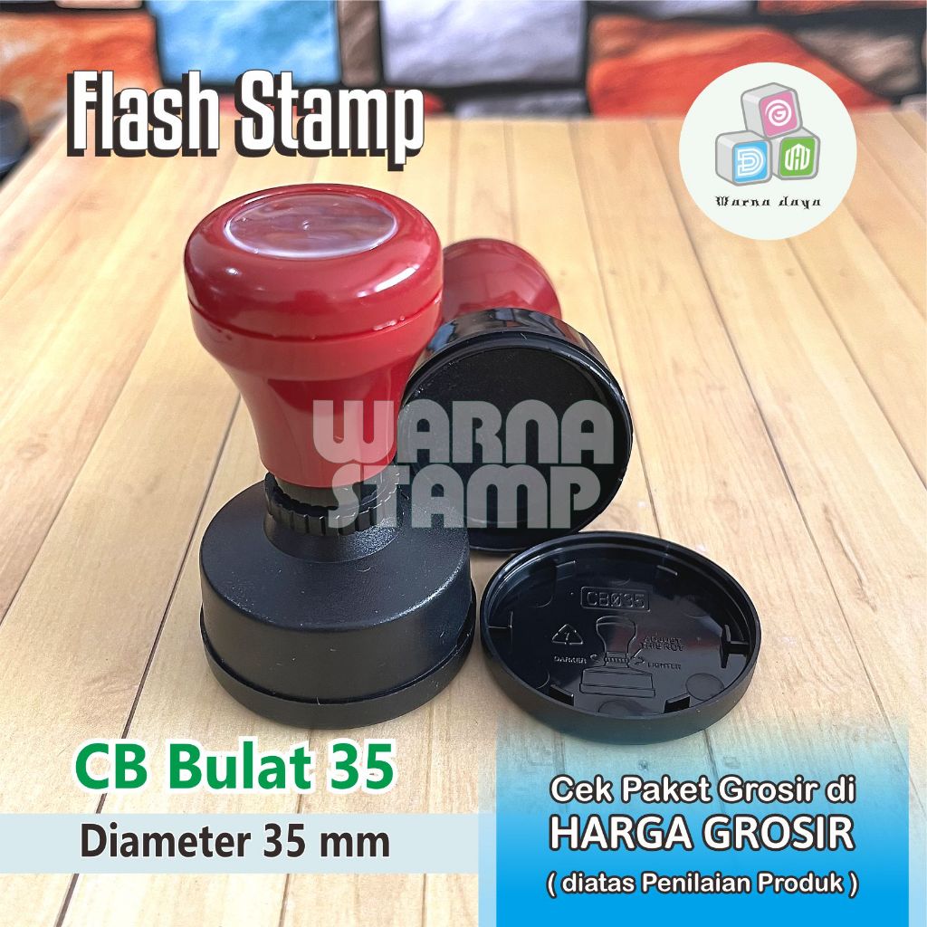

Gagang Stempel Flash Bulat D 35 mm Grosir Mulai Paket 5 - 100 Biji / STEMPEL FLASH HANYA GAGANG SAJA