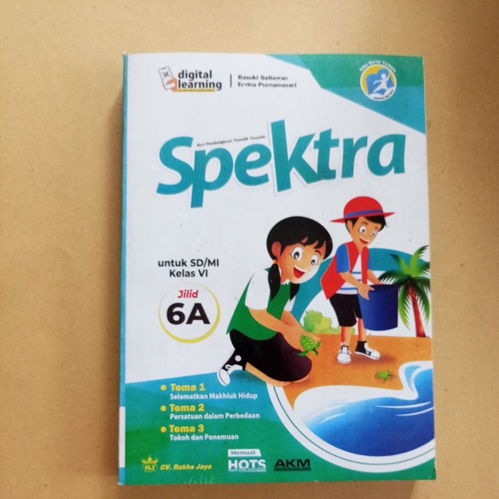 SPEKTRA untuk SD/MI kelas VI jilid 6A