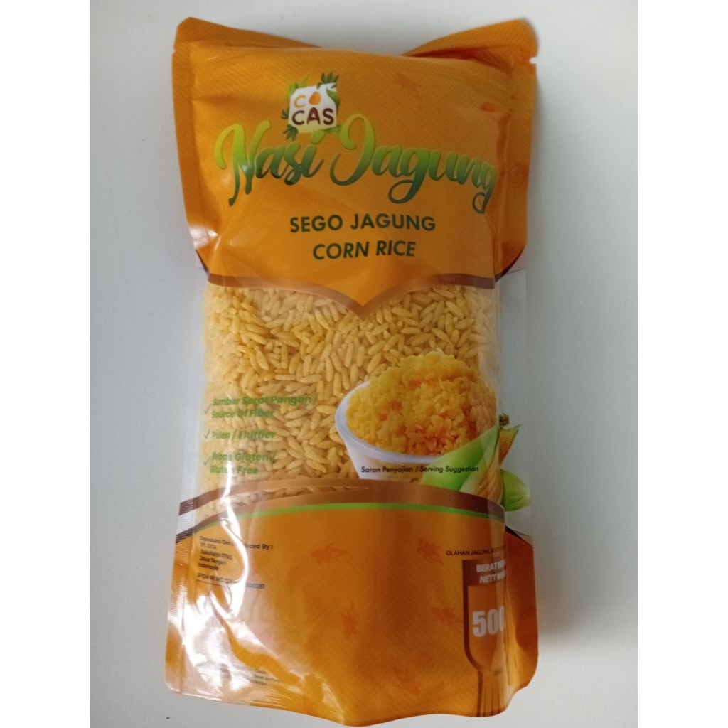 

Nasi Jagung Gluten free dan pulen berat bersih 500 gram produk dari Gita Food
