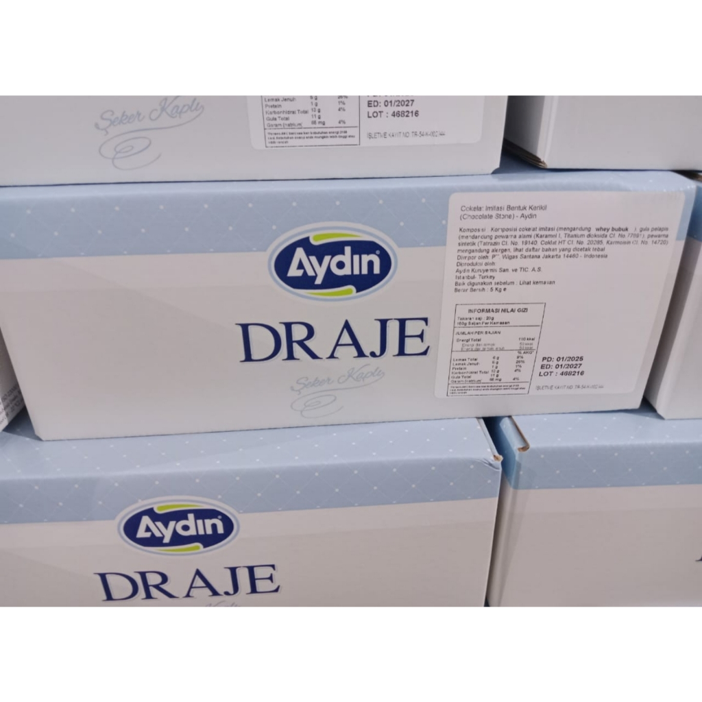 Coklat Kerikil AYDIN 5 kg Turki Original Oleh Oleh Haji Umroh Khas Arab Saudi / Coklat Kerikil Arab 