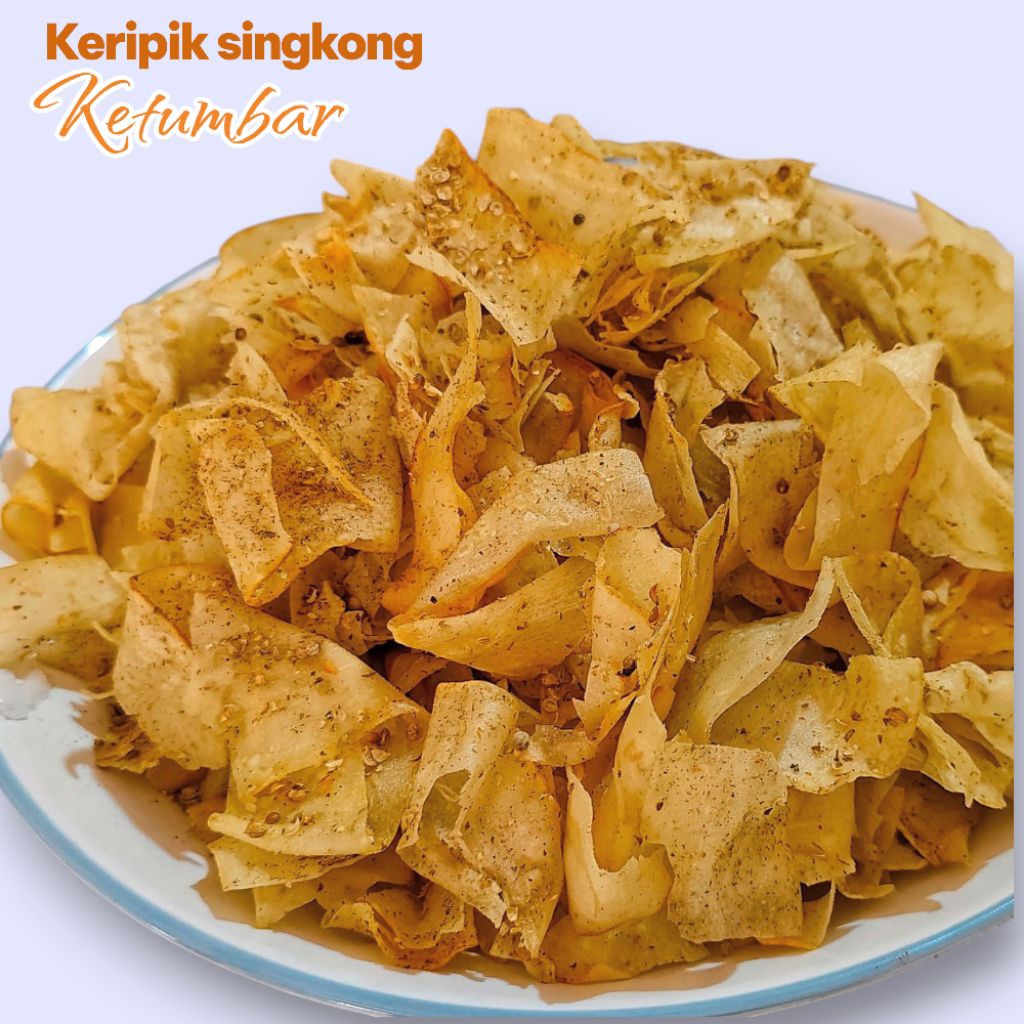 

keripik singkong original ketumbar renyah gurih 500gr - 1kg | cemilan tradisional enak murah