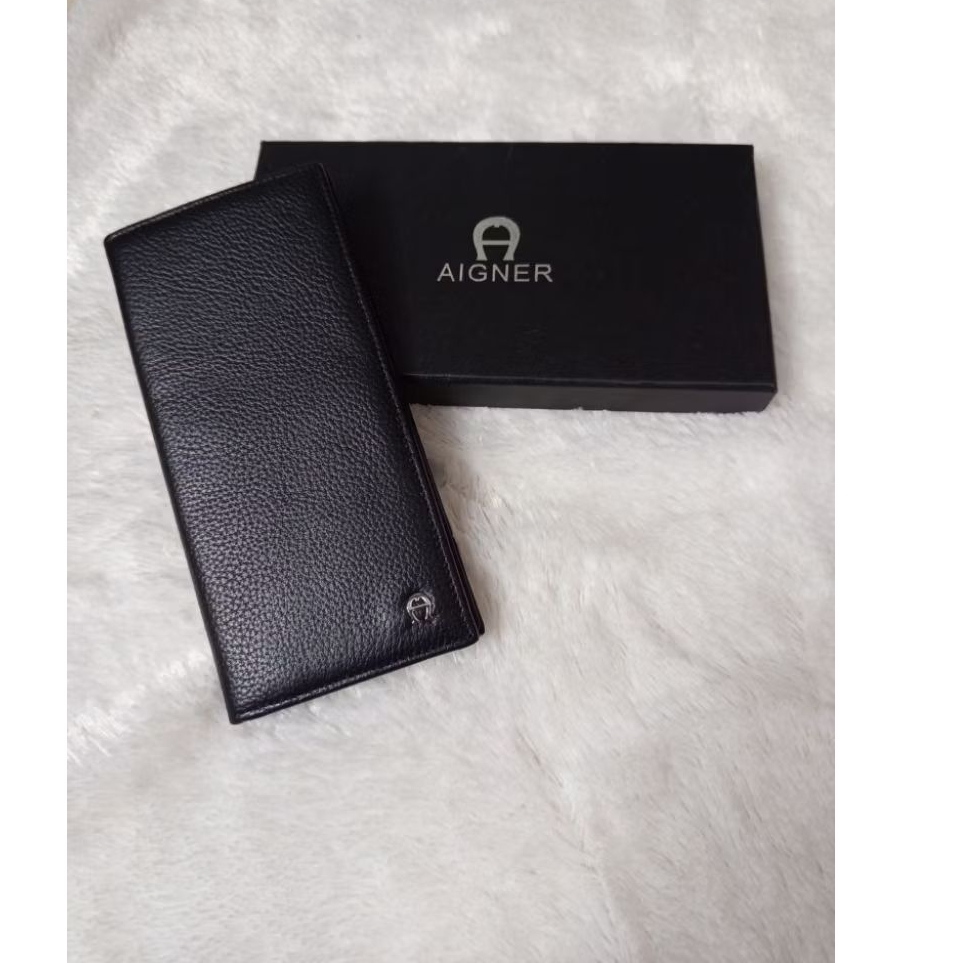 Dompet Panjang Pria Kulit Sapi Aigner