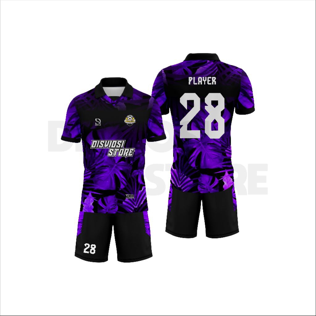 JERSEY BOLA/FUTSAL/VOLI/TAKRAW BEBAS CUSTOM NAMA/LOGO/NOMOR/DESAIN BARU