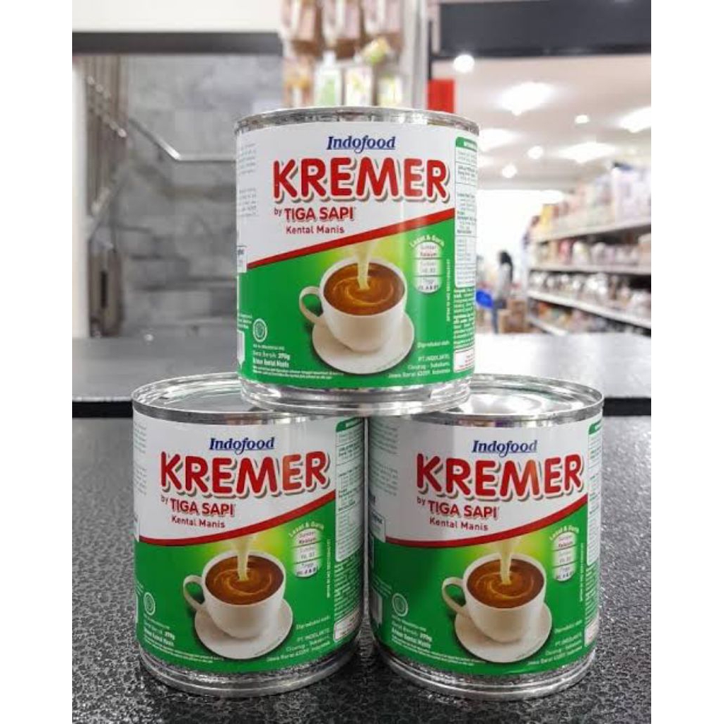 

Susu Kental Manis Tiga Sapi 370 gr