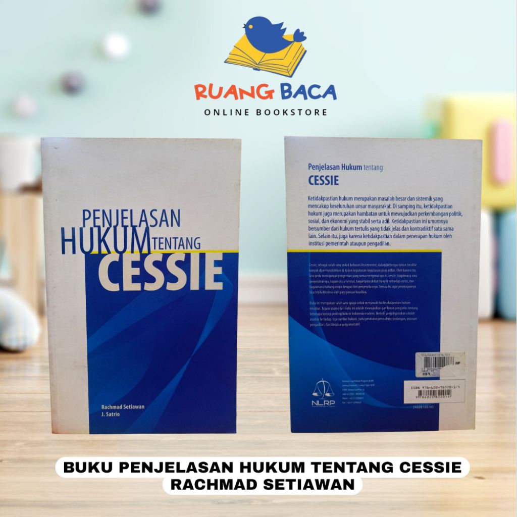 ORIGINAL SECOND BUKU PENJELASAN HUKUM TENTANG CESSIE - RACHMAD SETIAWAN (J3)