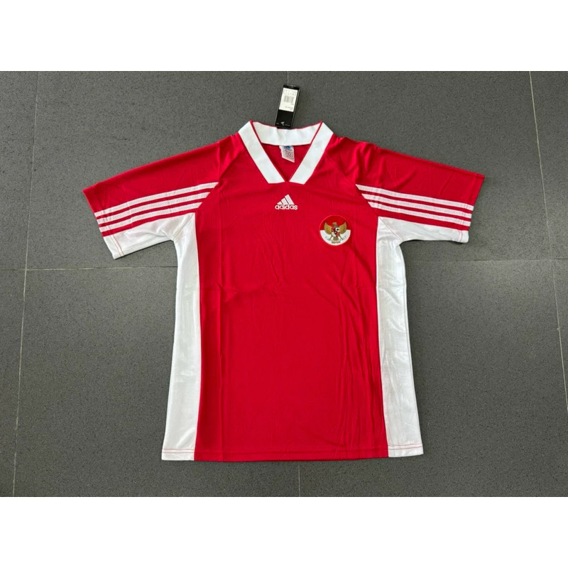 JERSEY BOLA RETRO TIMNAS INDONESIA HOME KLASIK 1998 HIGH QUALITY JUMBO XXL 2XL XXXL 3XL XXXXL 4XL XX