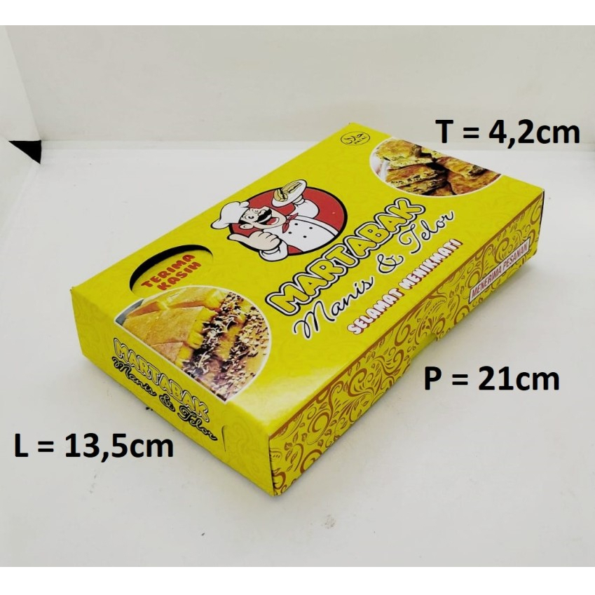 

DOS MARTABAK 21X13.5 KUNING