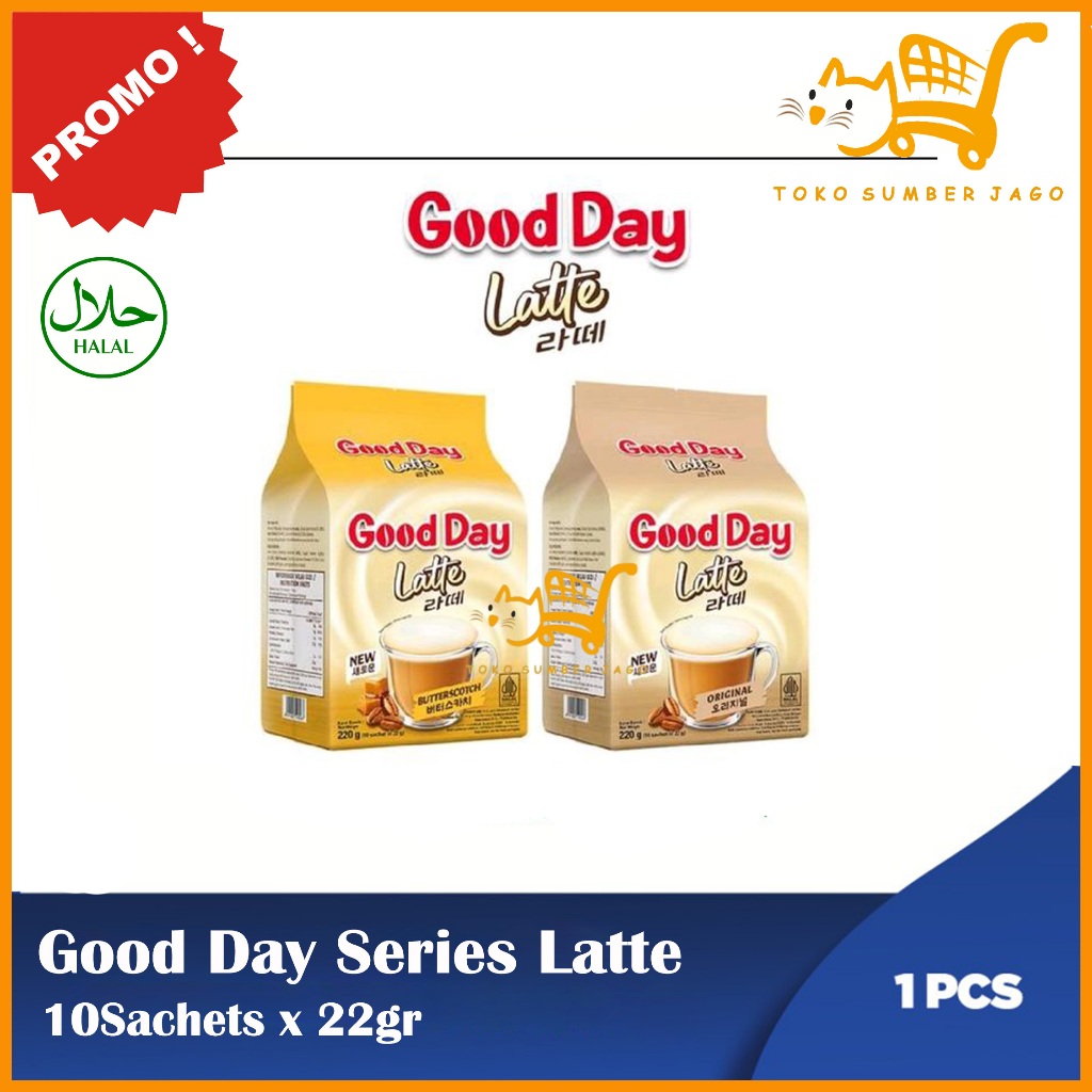 

Good Day Latte 10Sachets x 22gr ORIGINAL