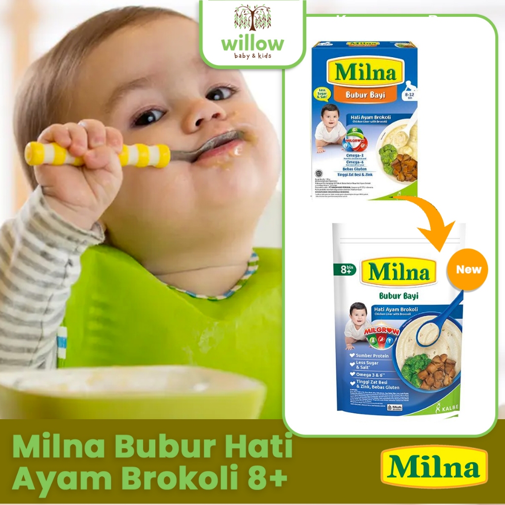 Bubur Bayi - Milna Tumis Hati Ayam Brokoli 9+