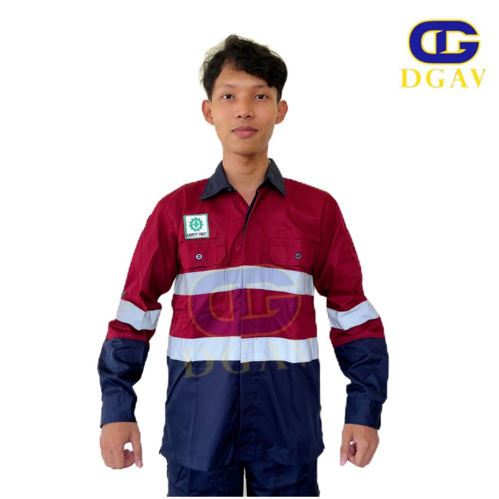 Wearpack safety atasan,baju kerja,baju tambang.
